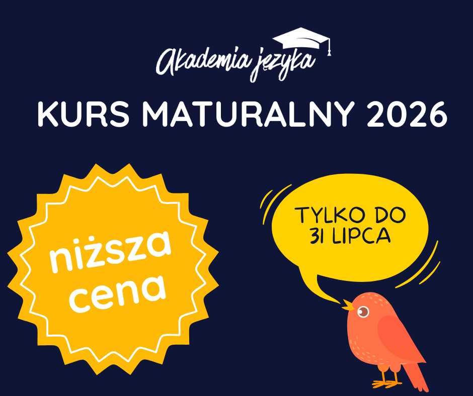 Kurs MATURA ANGIELSKI ONLINE – przygotowanie do MATURY 2026