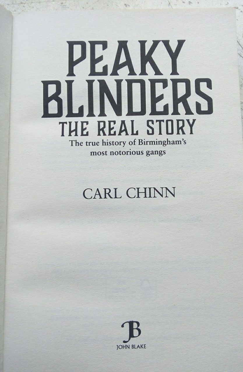 Livro Peaky Blinders ... The Real Story
