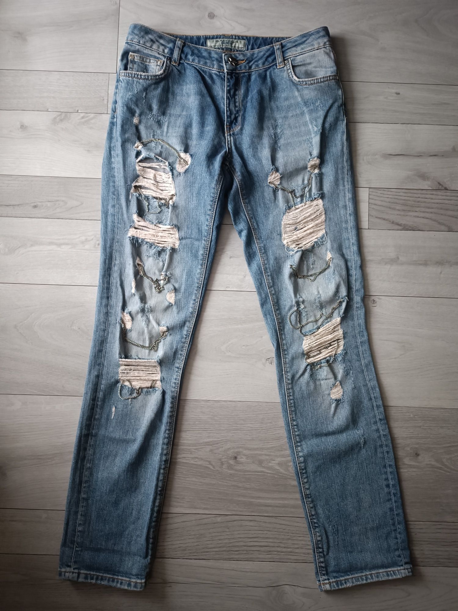 Jeansy spodnie silvian heach 38 M
