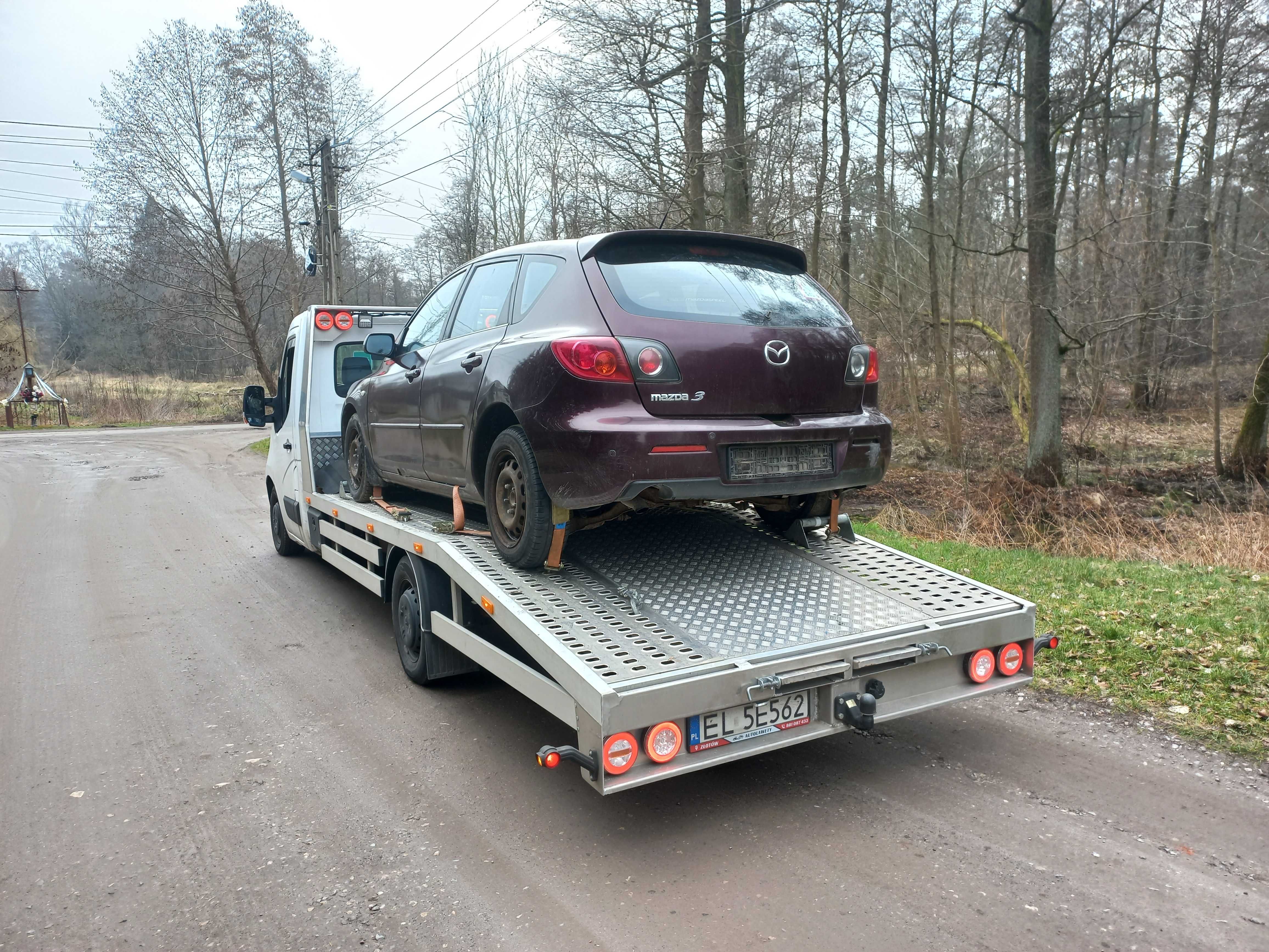 Mazda 3 maska zderzak blotnik klapa