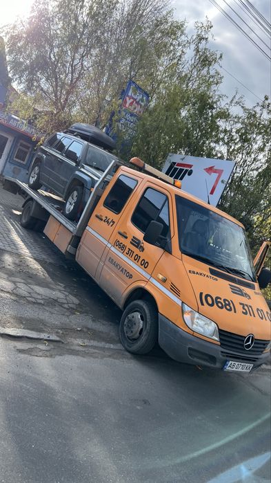 Евакуатор Вінниця, лафет, автовоз, евакуація віто, эвакуатор