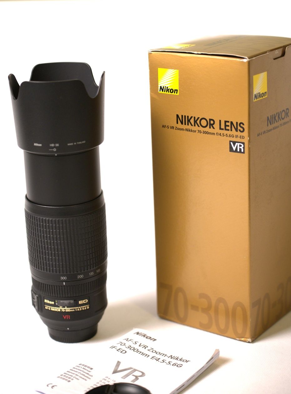 NIKKOR AF-S VR 70-300, Nikon obiektyw