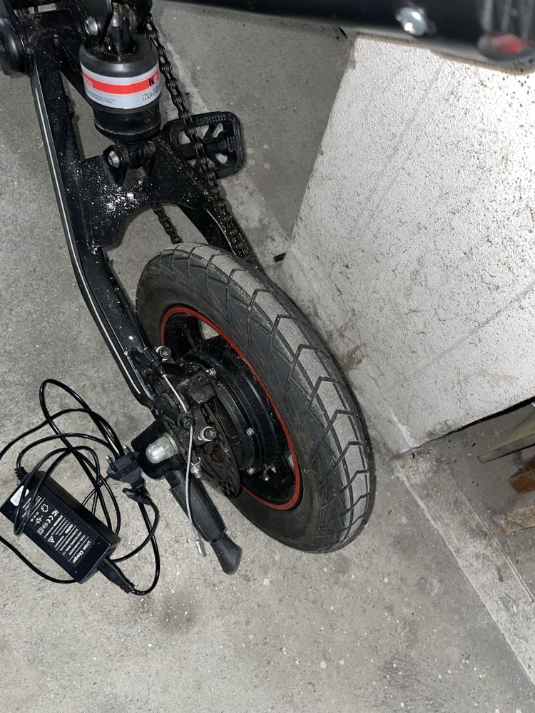 Bicicleta eletrica niubility b12