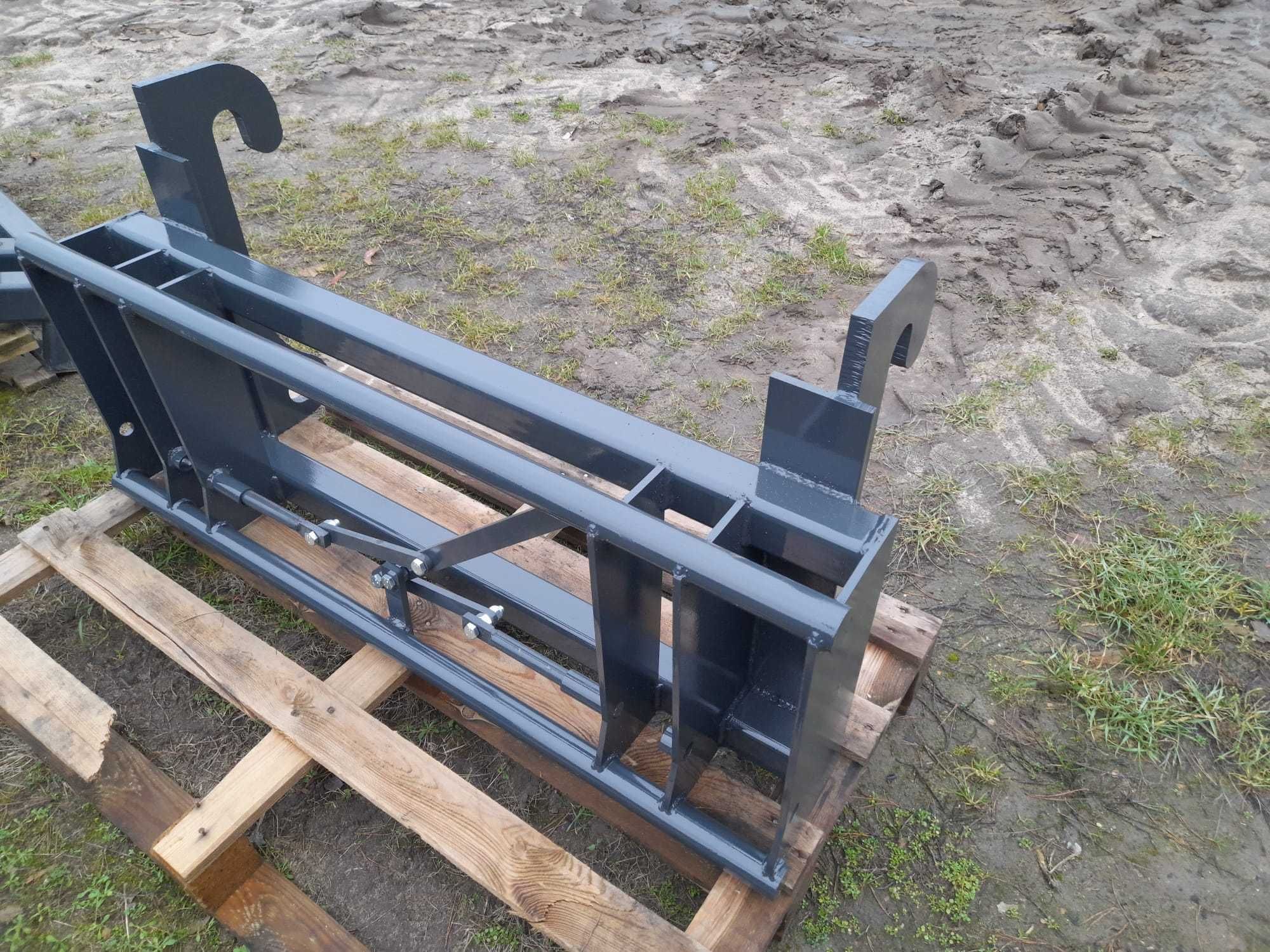 Euroramka Adapter Przejściówka Matbro JCB Cat Dieci Schaffer Mailleux