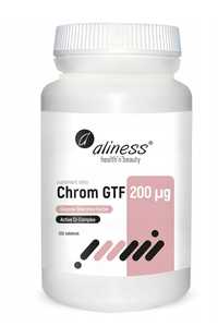Aliness Chrom GTF 200µg Suplement diety 100 tabletek