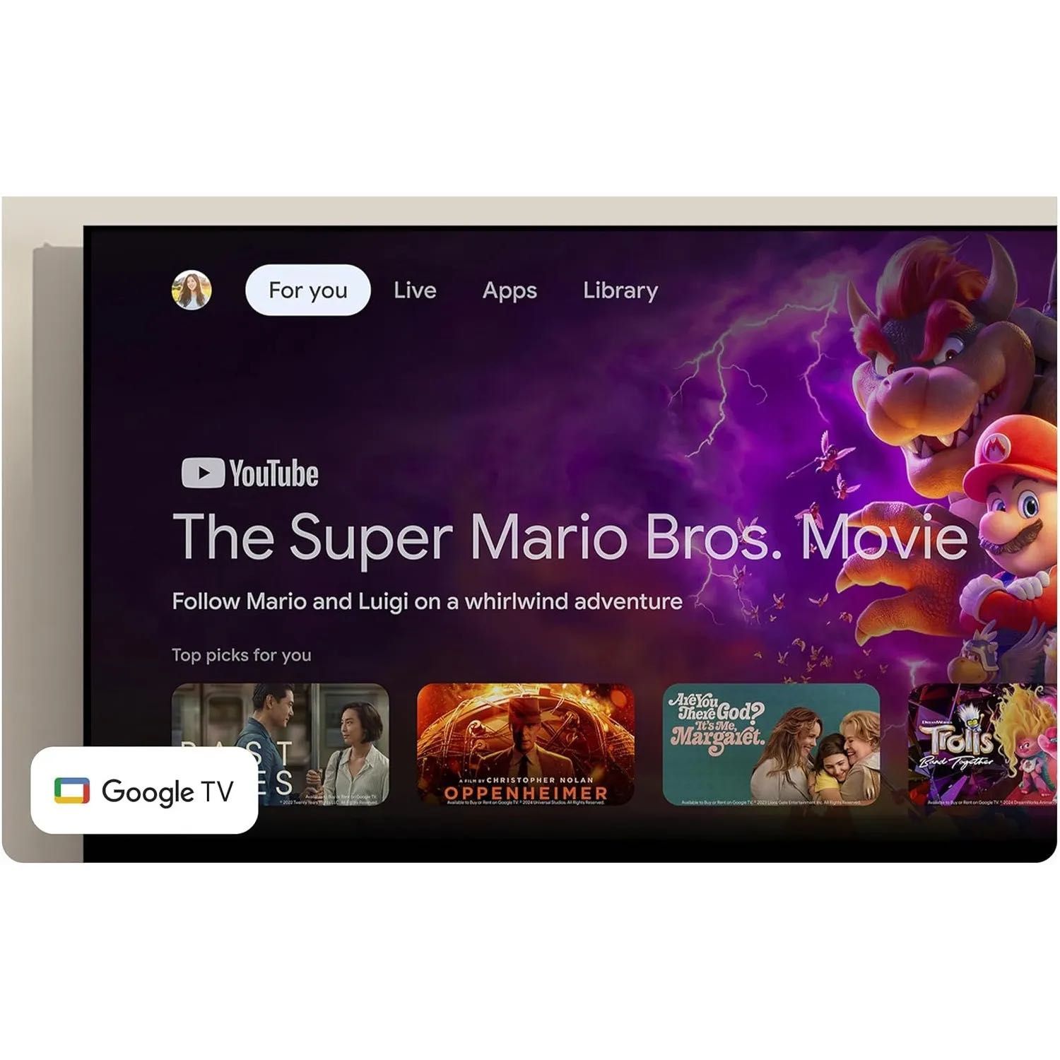 Медіаплеєр Google TV Streamer 4K Porcelain Нові.Запаковані