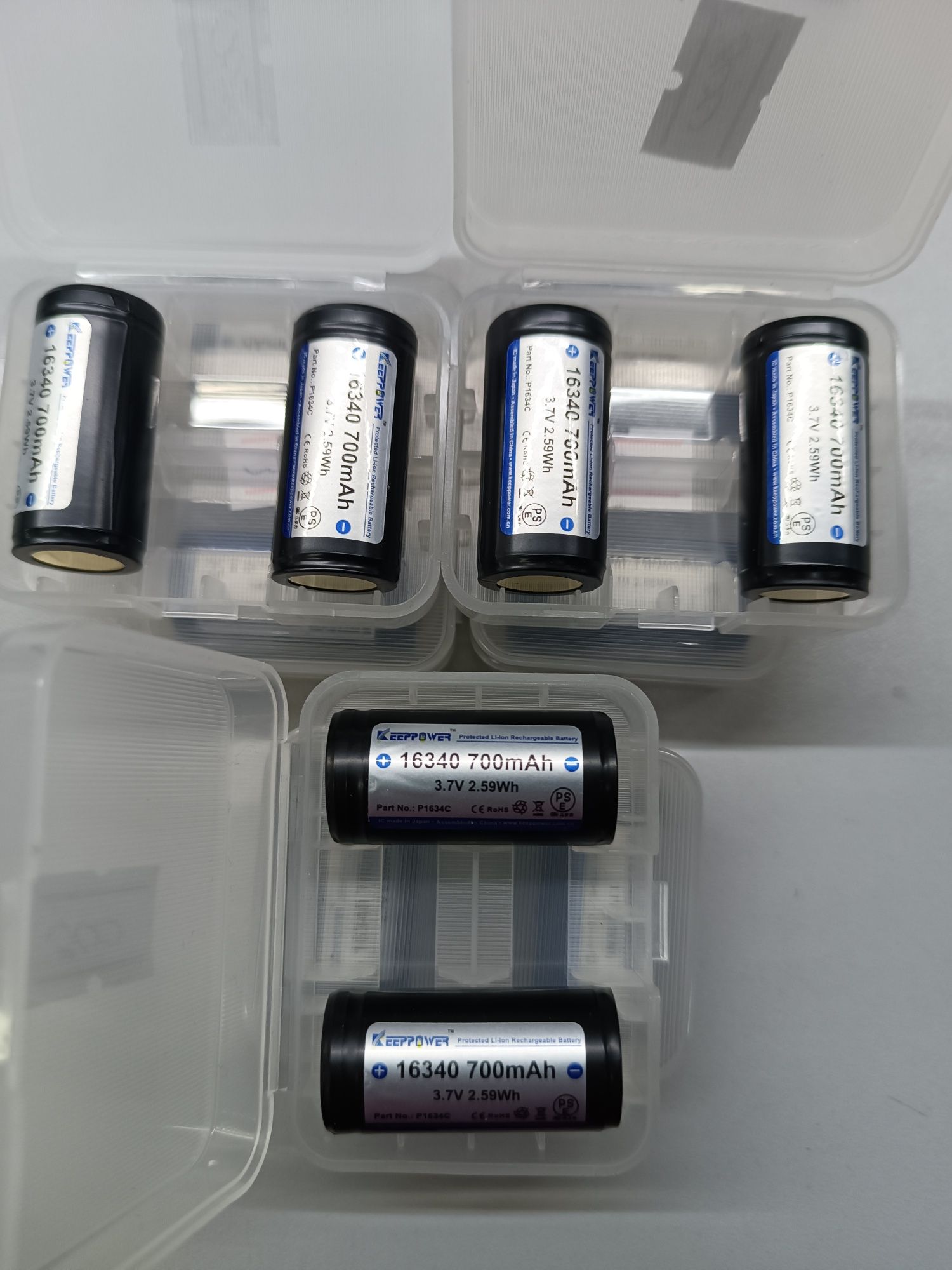 Аккумулятор 16340/CR123A 700MAH 3.7V