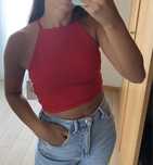 Top Vermelho Novo