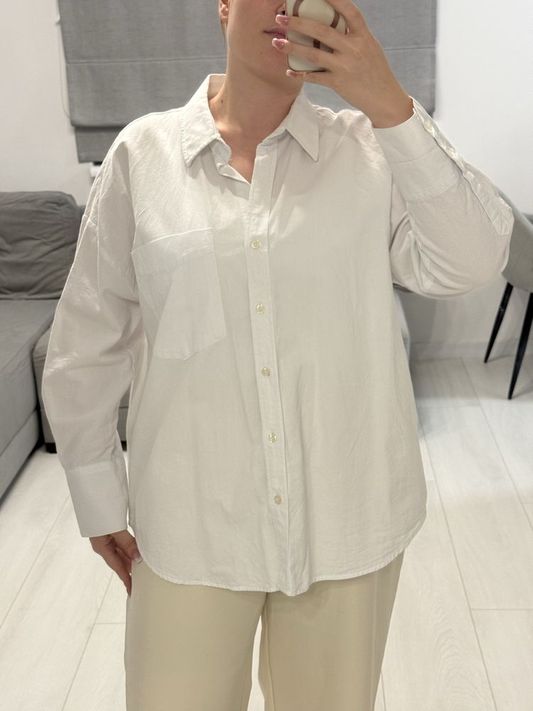 Лёгкие oversize рубашки, 4 штуки (размер M–L)
