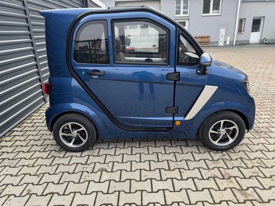 Elektryk Microcar Stormborn XL 12.2024 przeb. 78km aixam l6e  14lat