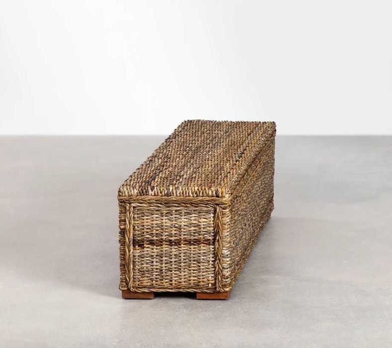 Baú - Banco - arrumação madeira / bench with storage - new