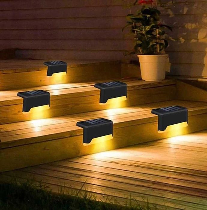 Multicoloridos luz de energia solar (8 un)