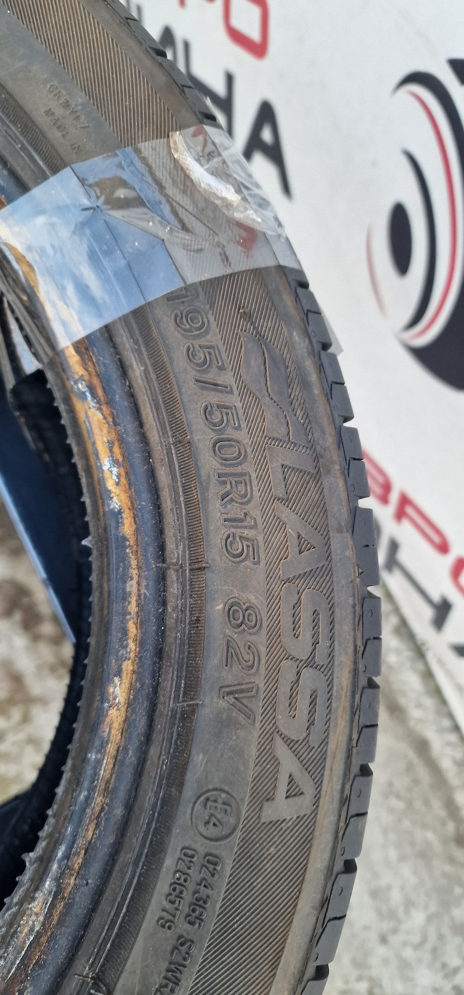Лето 195/50/R15 8.1 мм 2шт Lassa Колеса Шини Резина Склад