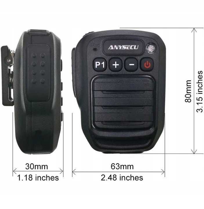 Mikrofon słuchawka Bluetooth Anysecu HB980-K