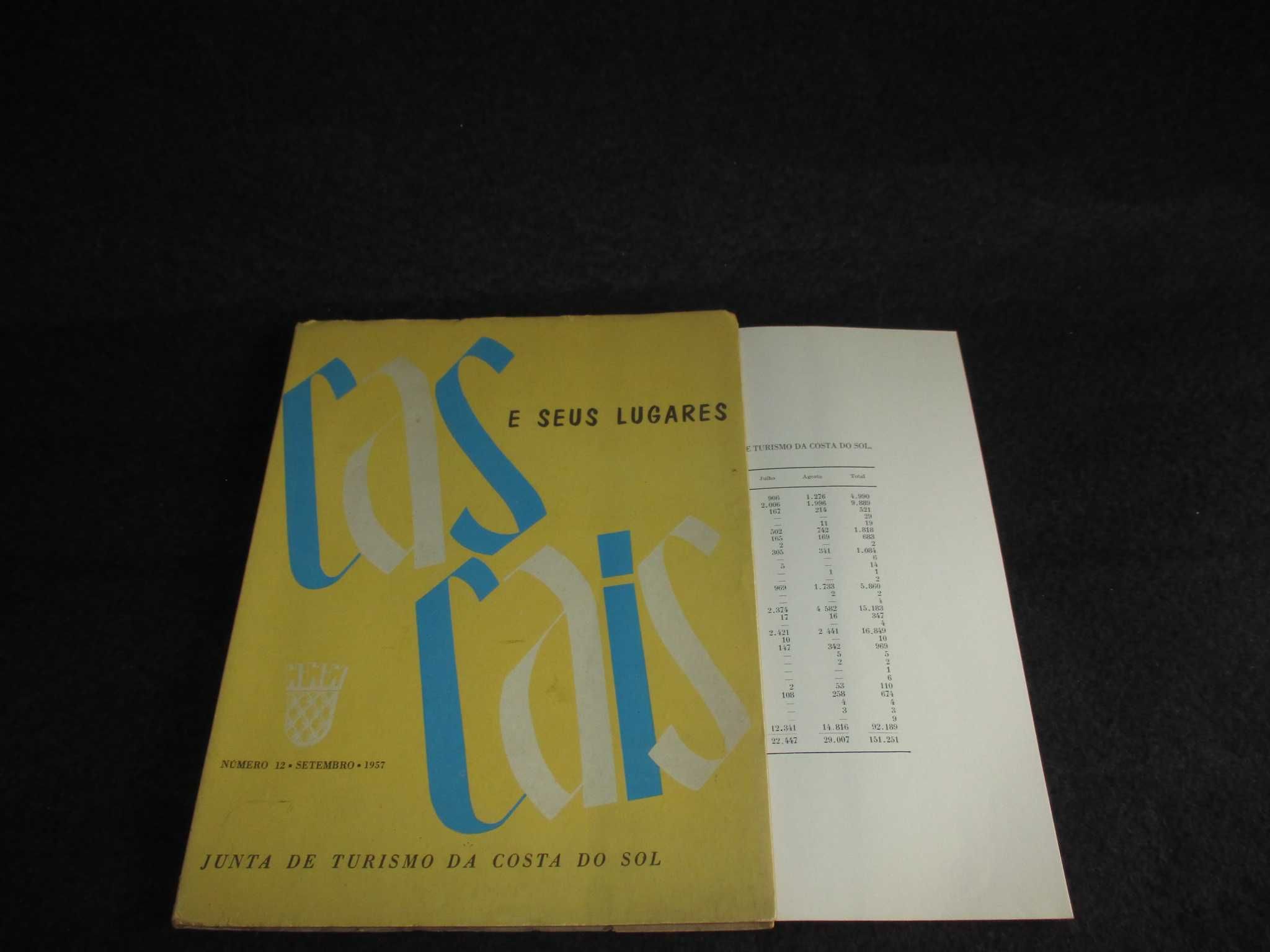 Livro Revista Cascais e seus Lugares Número 12 Setembro de 1957