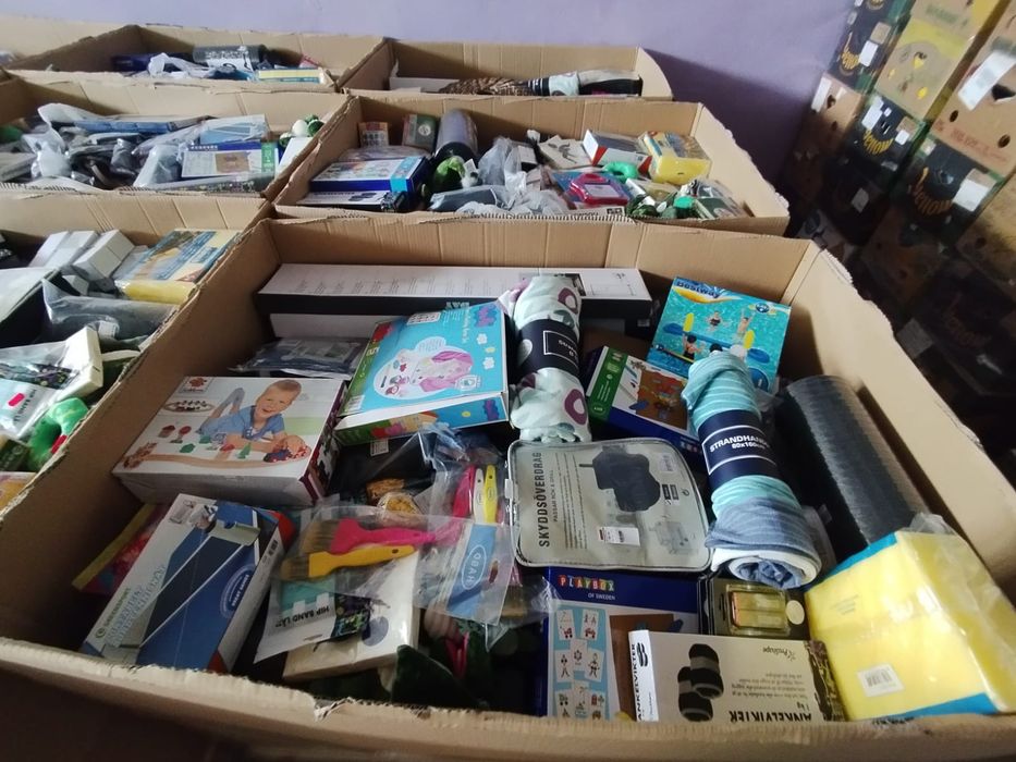 Nadwyżki sklepowe Szwecja markety JULA WILLYS COOP i inne kat.A NOWOŚĆ