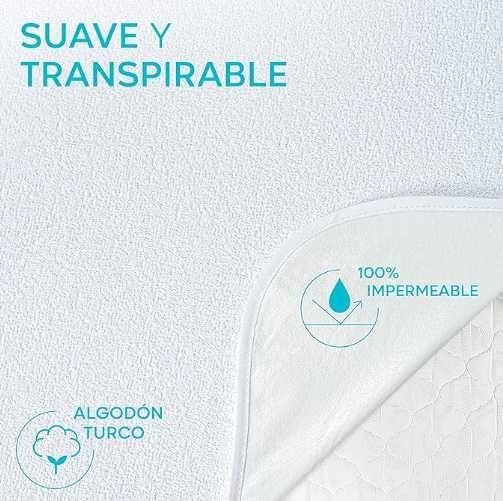 Protetor de Colchão Casal Impermeável (para cama de 1,60m)