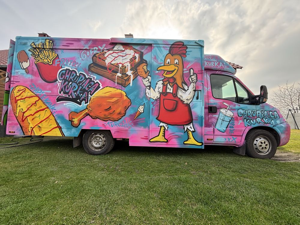 Obsługa imprez plenerowych - Food trucki