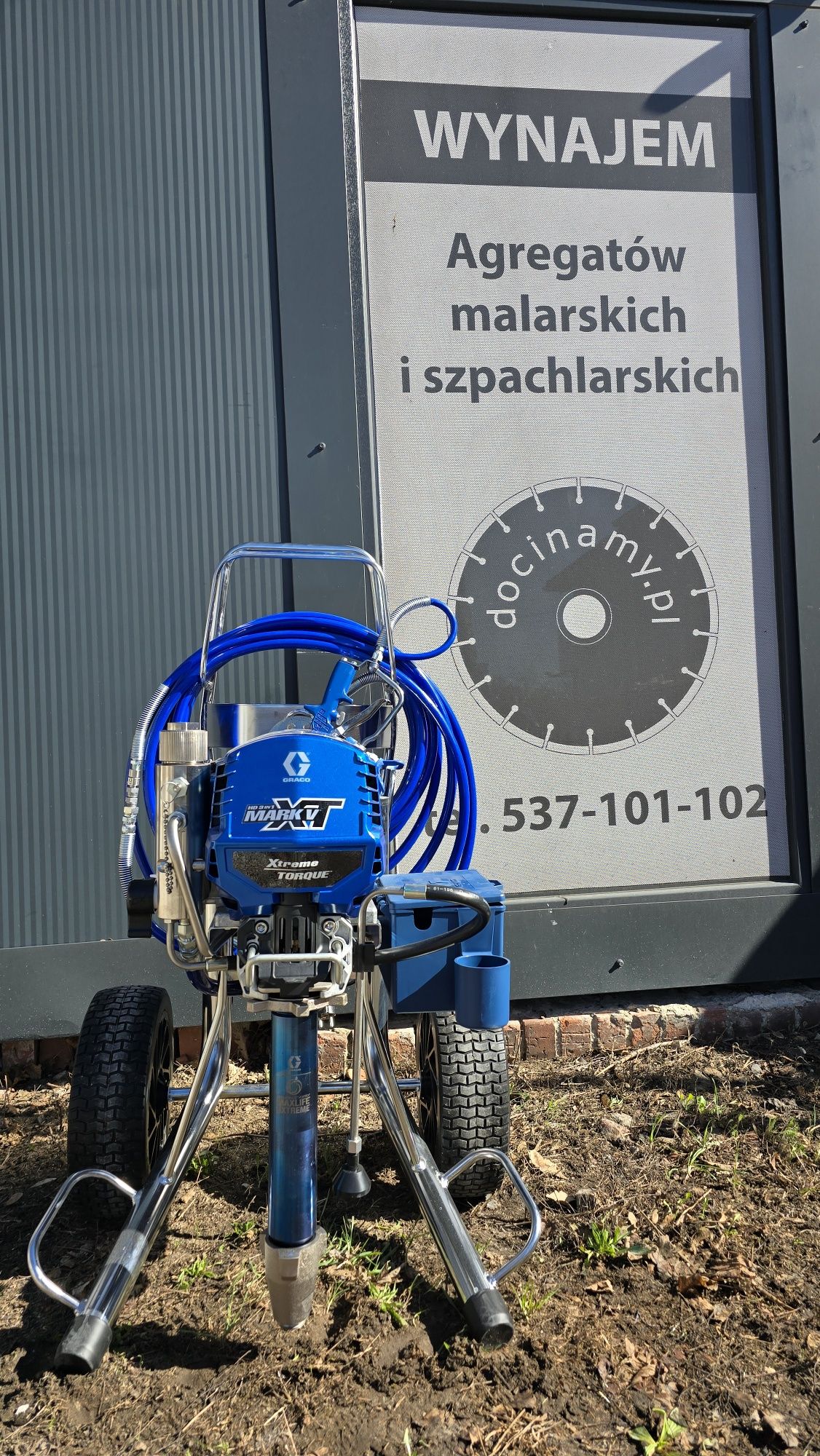 Wynajem Agregat Szpachlarski Graco XT MARK ProContractor !