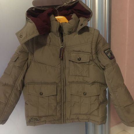 Зимняя куртка пуховик трансформер жилетка Kenzo оригинал ( 4 года)