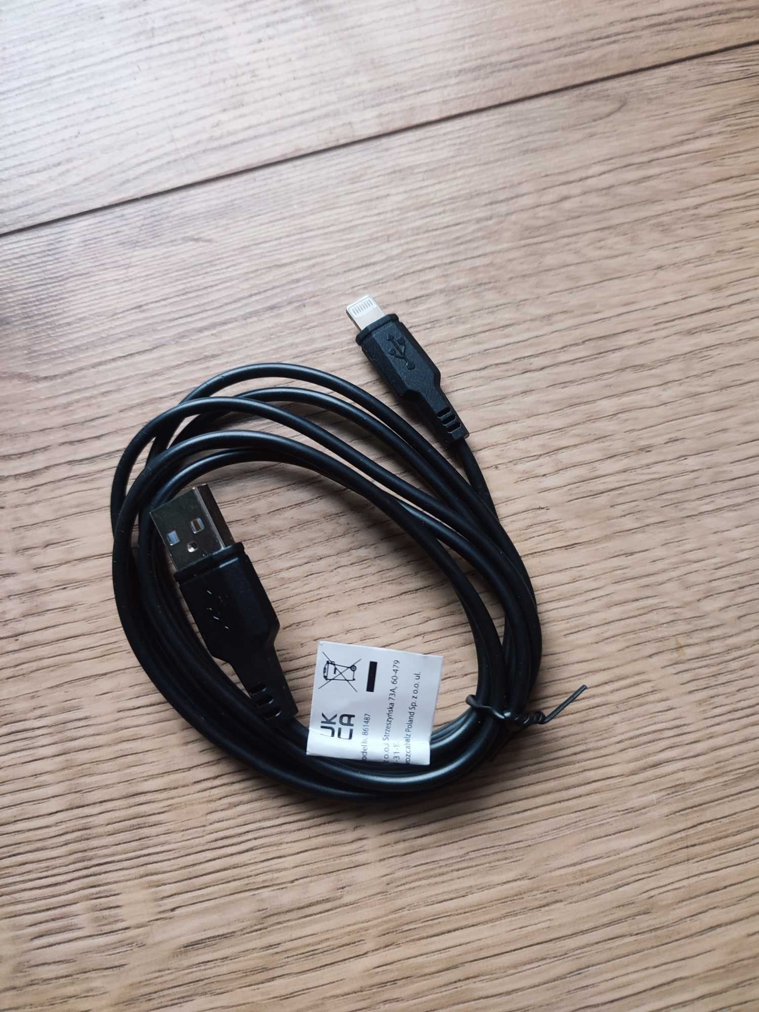 Nowy kabel do Iphone'a z transmisja danych 1.5m