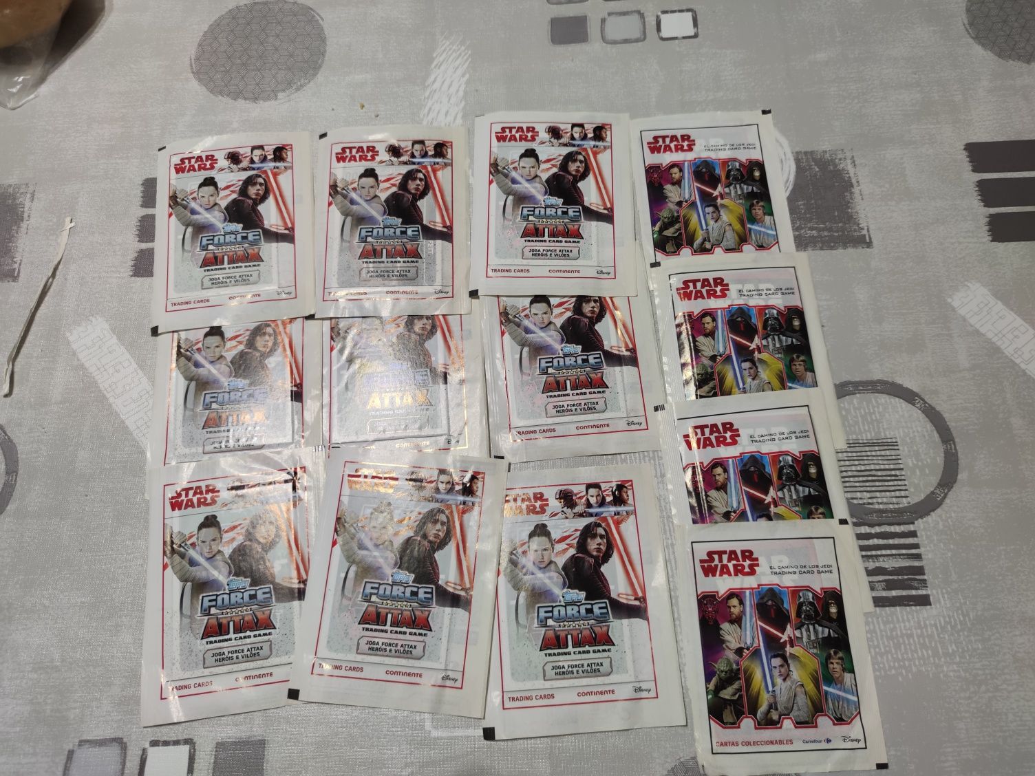 Cromos starwars continente