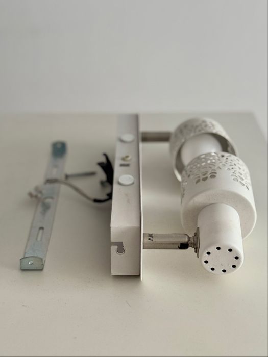 Kinkiet Markslöjd OLAND, biały, 2xE14 – dwa niezależne przyciski!