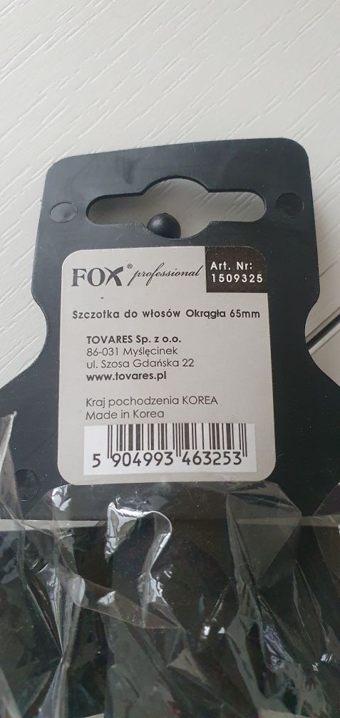 Szczotka do modelowania FOX 65mm
