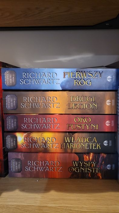 Richard Schwartz - Tajemnica Askiru - komplet, nowe