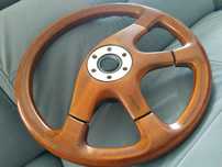 Kierownica sportowa drewniana Momo Nardi italvolanti
