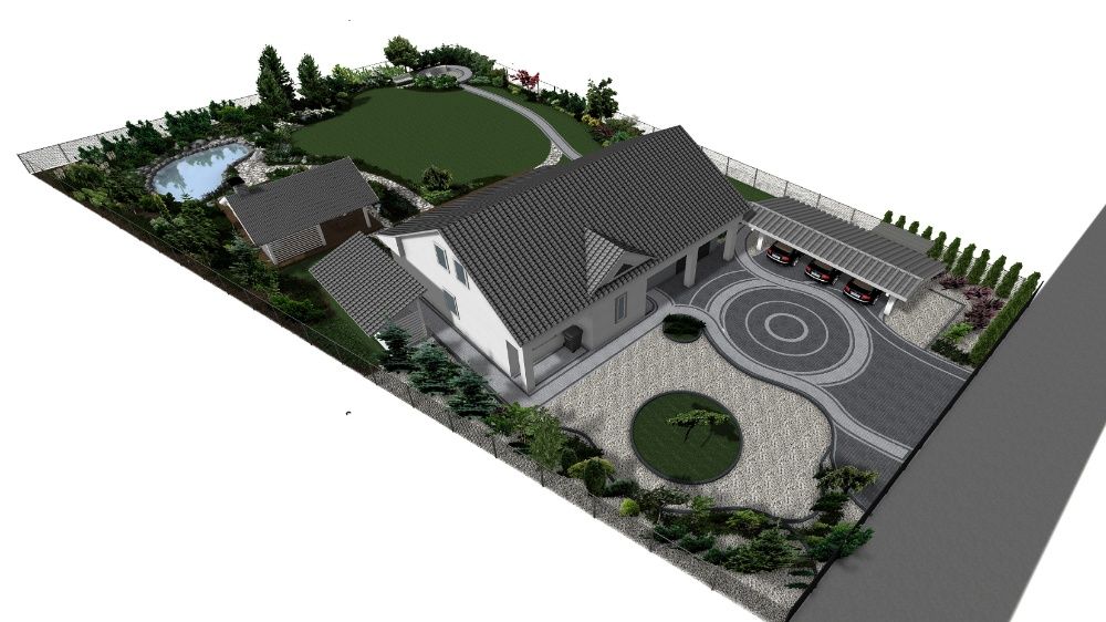 Projekty i realizacje ogrodów