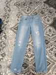 Jeansy z przetarciami C&A XS