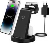 Bezprzewodowa ładowarka indukcyjna 3w1 do Apple iwatch iphone airpods