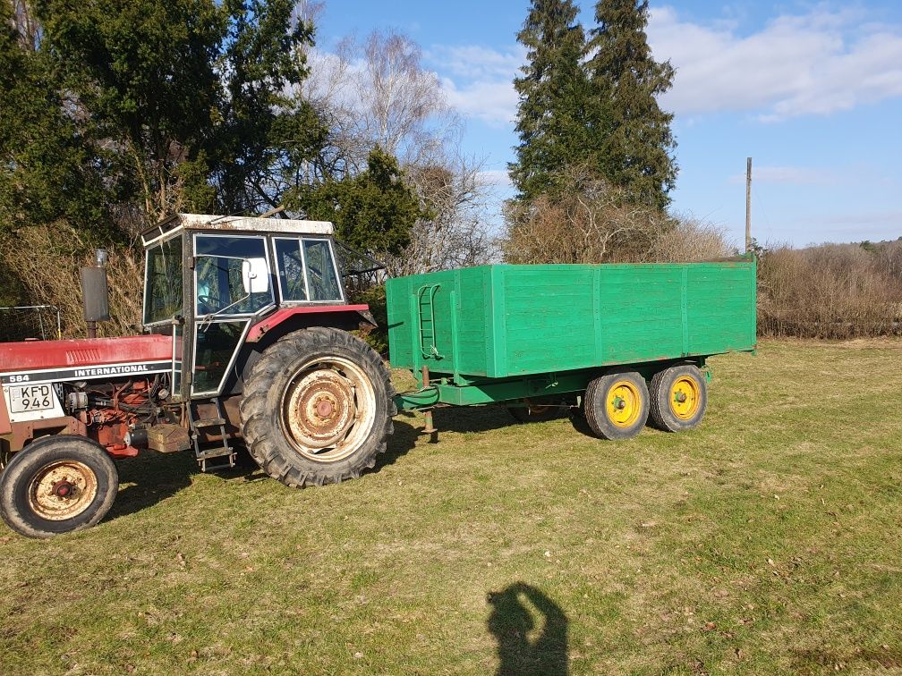 Przyczepa rolnicza tandem 10 ton Gisebo wywrotka