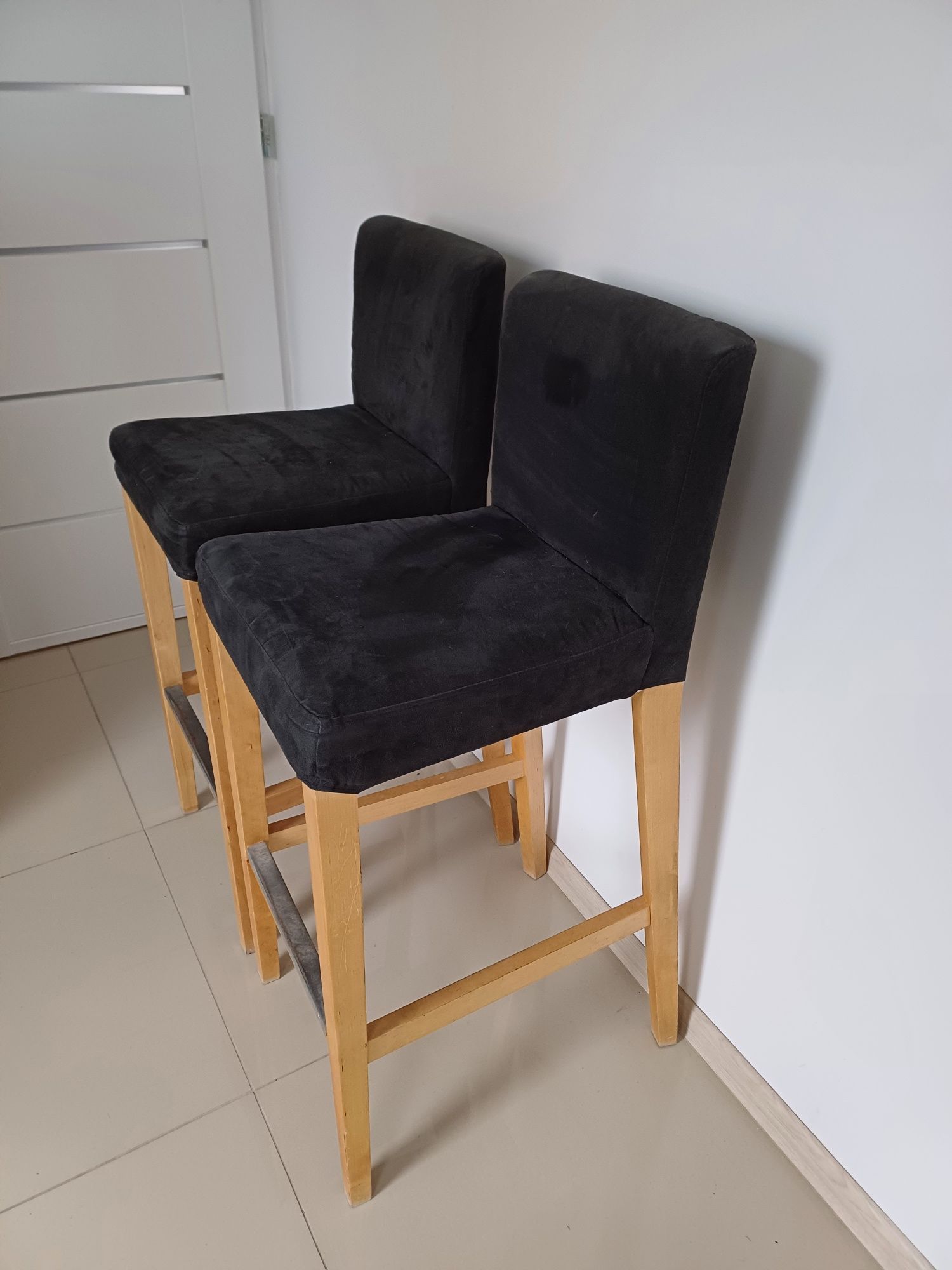 Zestaw 2 x Krzesła barowe/hoker IKEA HENRIKSDAL