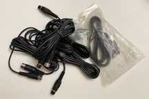 Kabel połączeniowy UNITRA PRL 5 pin poziomy męski/żeński wtyk 2,5 m