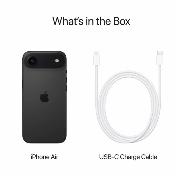 Iphone 17 air 256gb novo