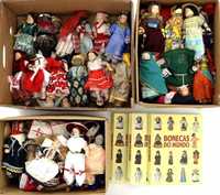 Grande coleção bonecas porcelana 79 BONECAS DO MUNDO
