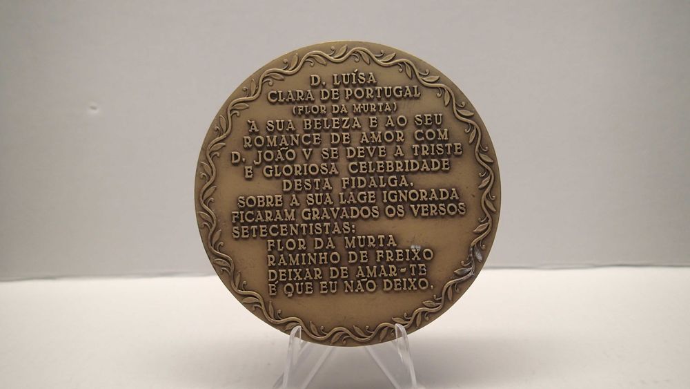 Medalha de Bronze da Flor de Murta, D. Luisa Clara de Portugal