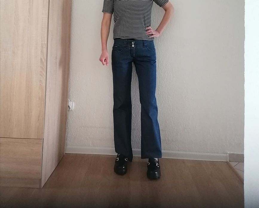 Mega wyszczuplające Oryginalne jeansy dzwony Dolce & Gabbana