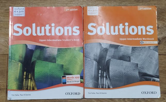 Підручник і зошит з Англійської мови Solutions Oxford 2nd edition