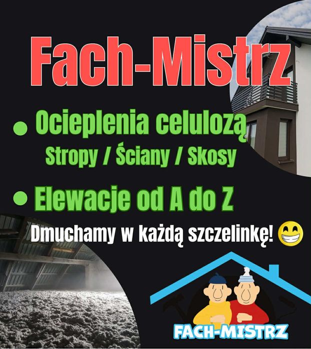 Ocieplenia celulozą