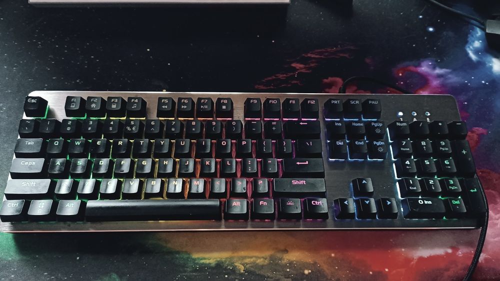 Gaming LED keyboard Silvercrest SGK 3 A2 klawiatura mechaniczna