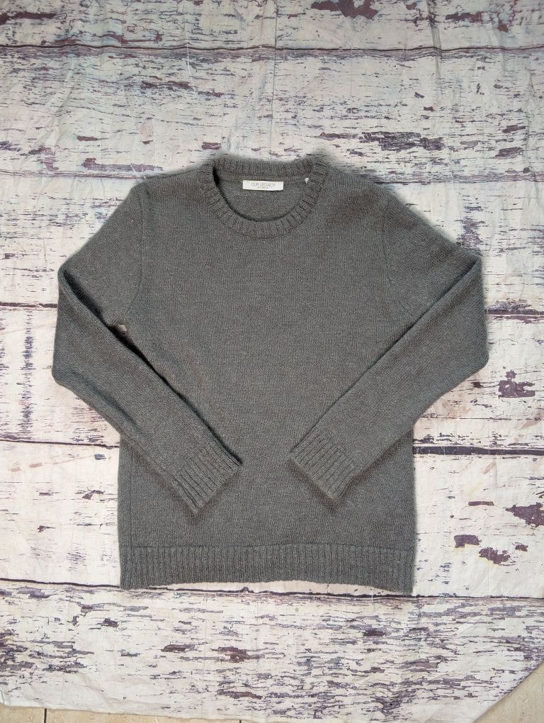 Szary sweter wełniany Our Legacy round mohair knit