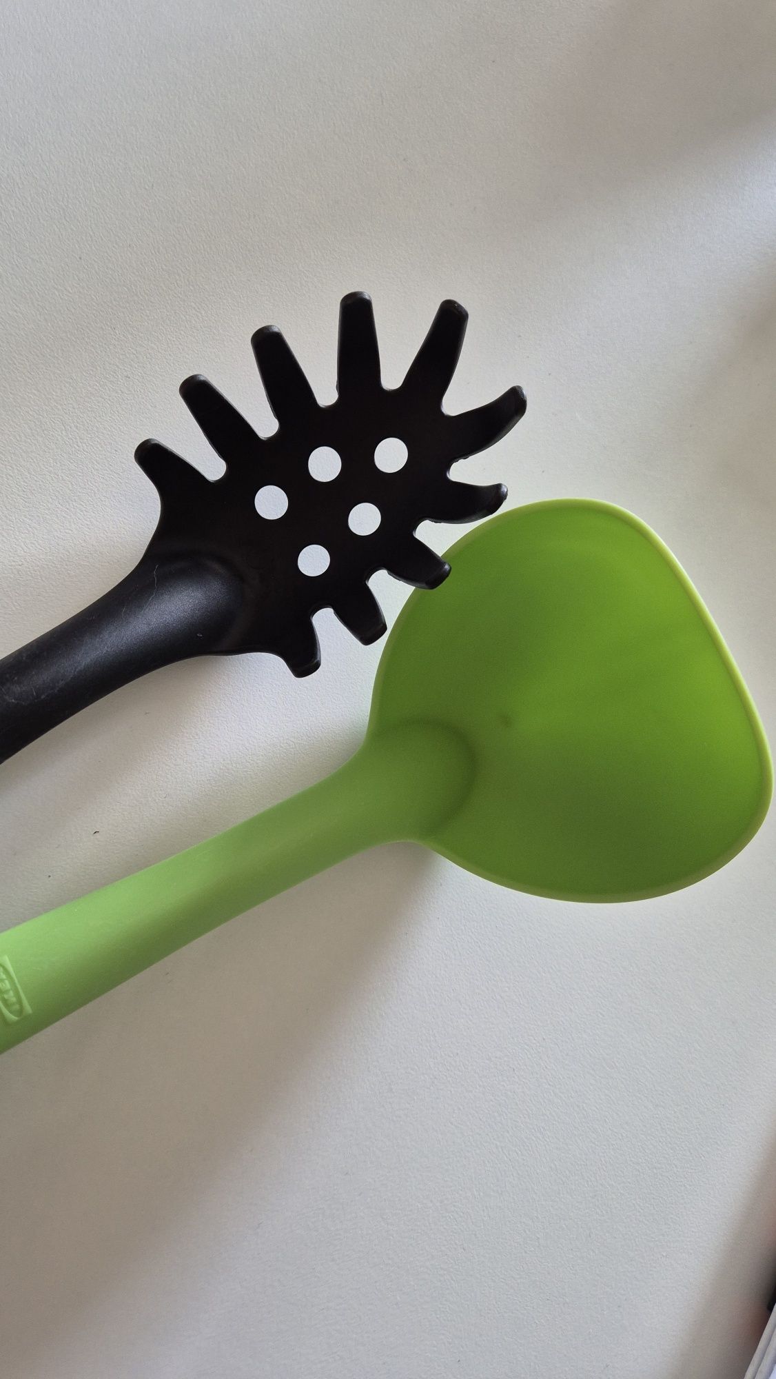 Chochla, chochelka i łyżka cedzakowa, cedzak - ikea