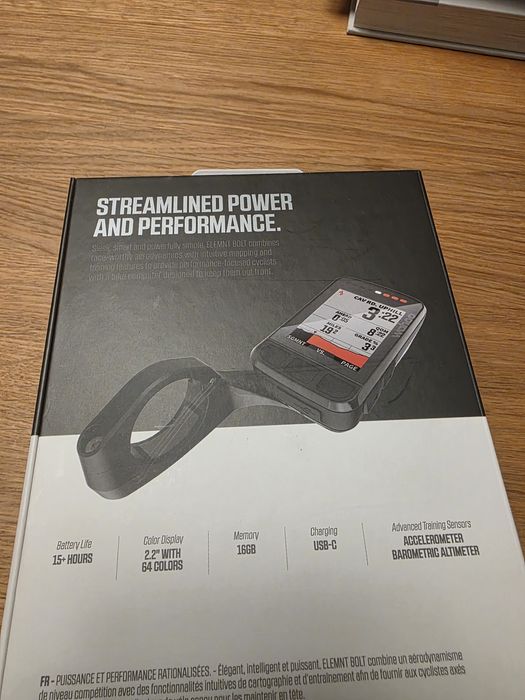Licznik rowerowy Wahoo Elemnt Bolt