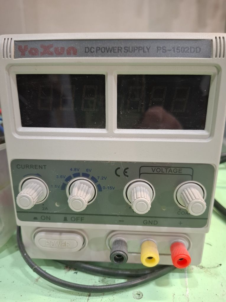 Лабораторний блок живлення Yaxun PS-1502DD + ванна для гальваніки