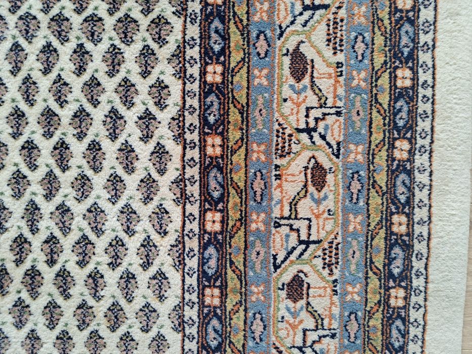 Przepiękny salonowy Indyjski recznie tkany dywan Mir 210x310cm nr 1438