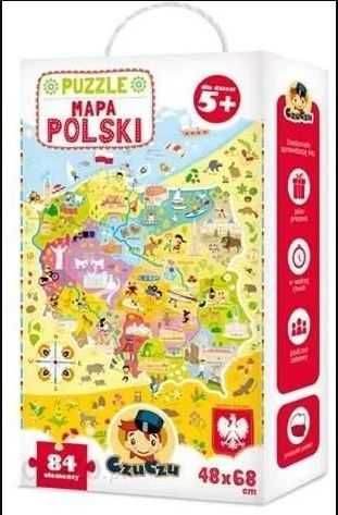 Puzzle Czu Czu Mapa Polski