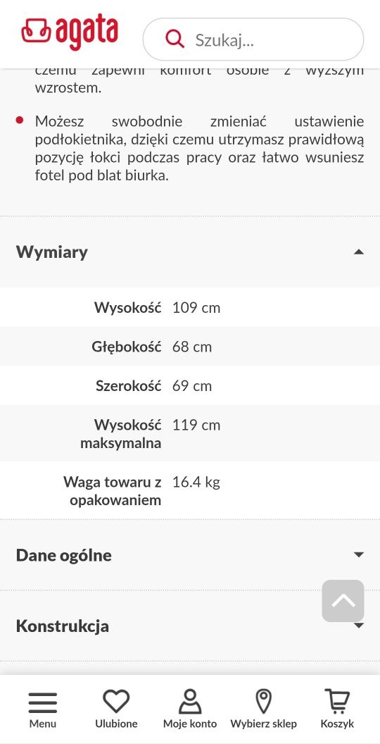 Fotel gamingowe różowo-biały nowy
